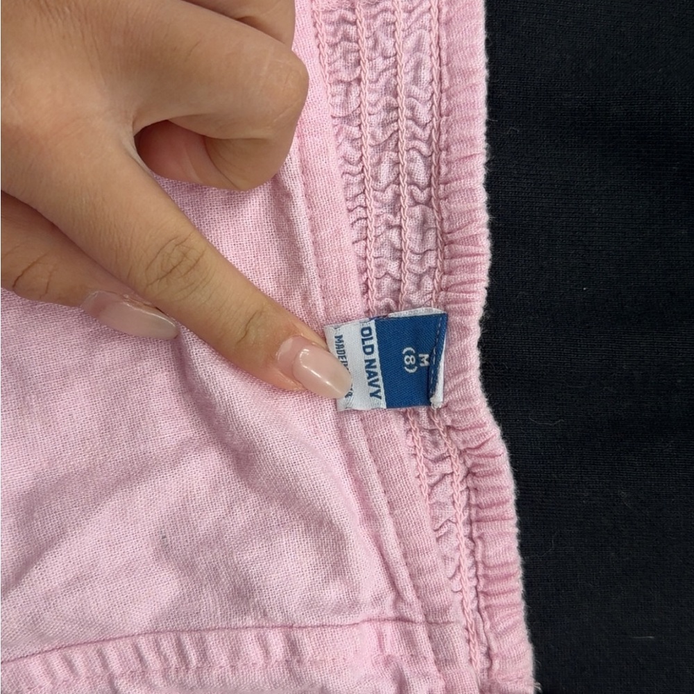 Old Navy Pink Eyelet Top for kids - Picture 2 of 2